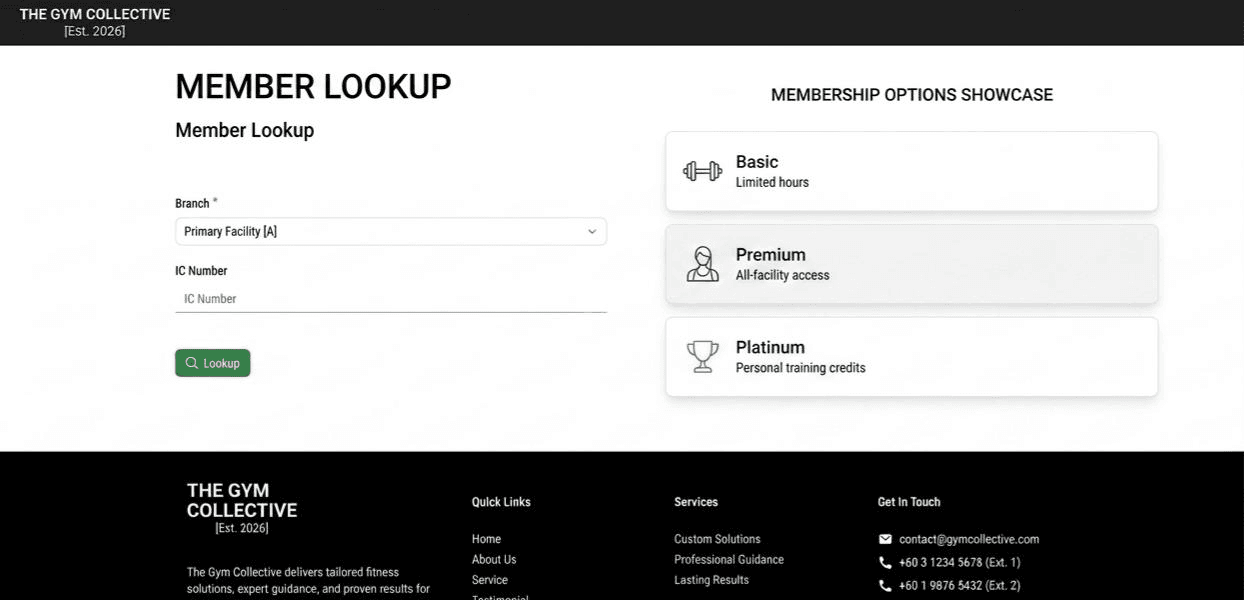Gym Management System — image 1